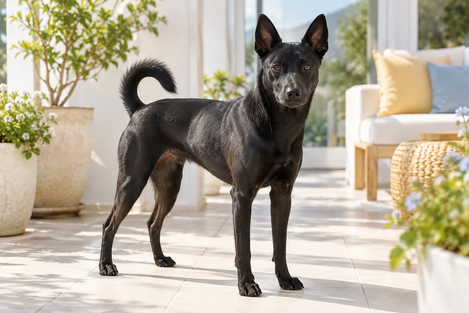 台灣犬外型，AI生成示意