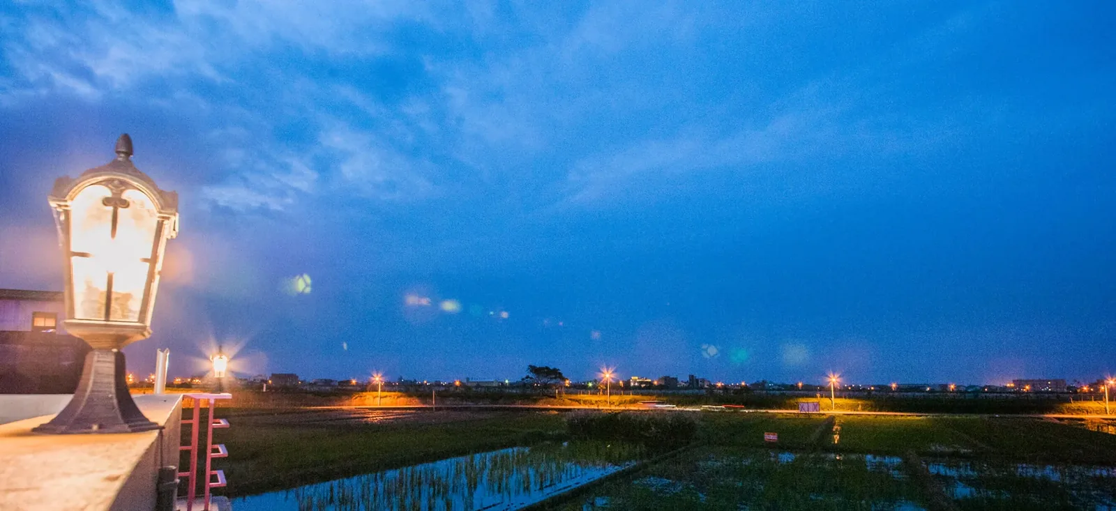 宜蘭真芯民宿－夜間建築外觀