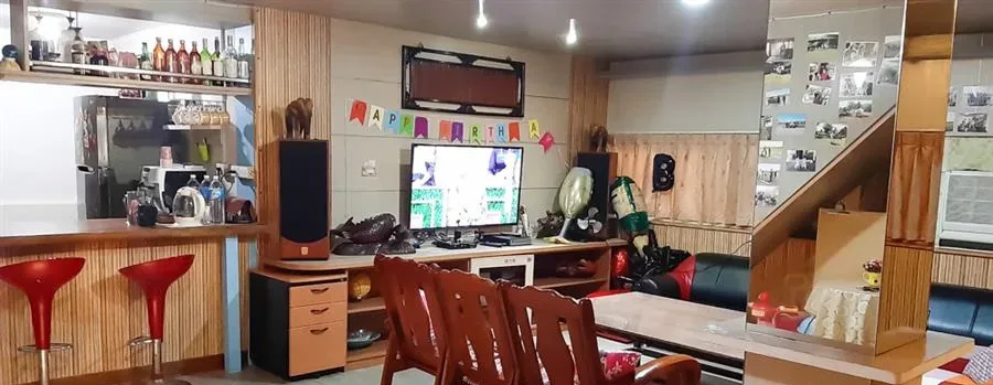 宜蘭小蘭城包棟民宿-歡唱設備與休憩空間