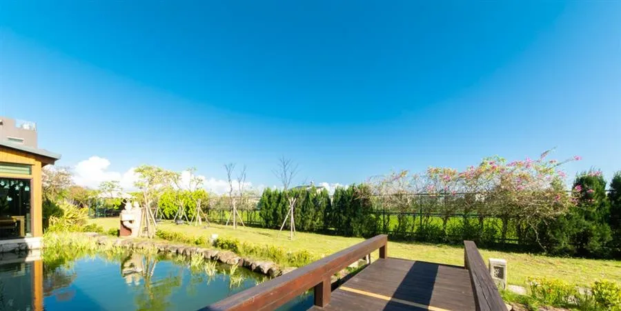 宜蘭民宿 蘭陽花鳥園-游泳池與周邊空間