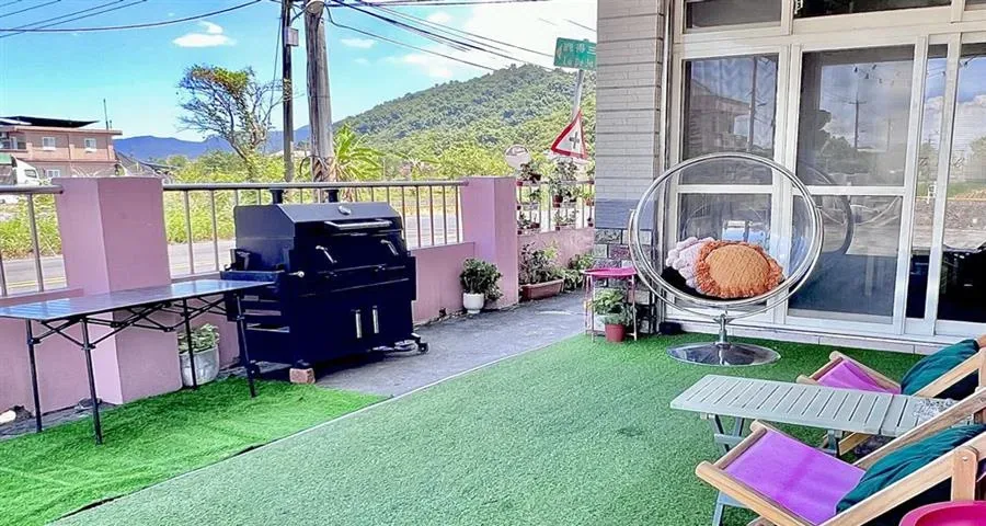 宜蘭民宿空島5館萬國-戶外烤肉設備