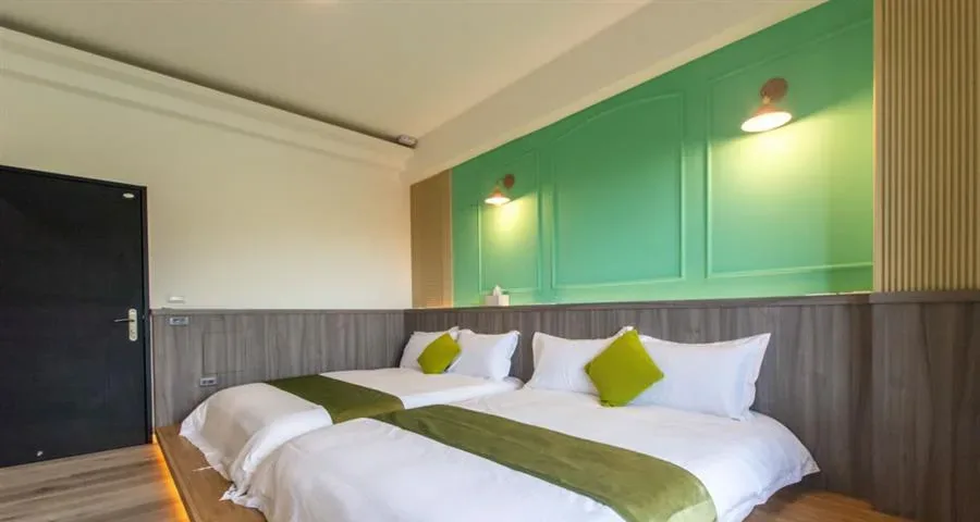 宜蘭民宿 尚荷田院-客房床鋪與室內空間